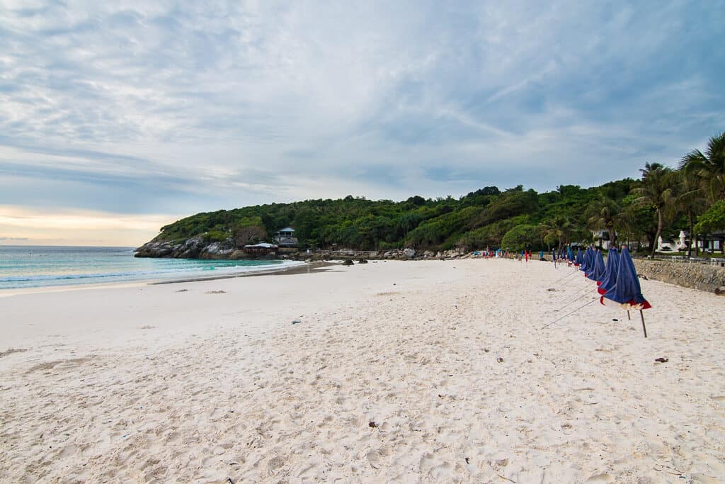 View of the beach in Koh Racha