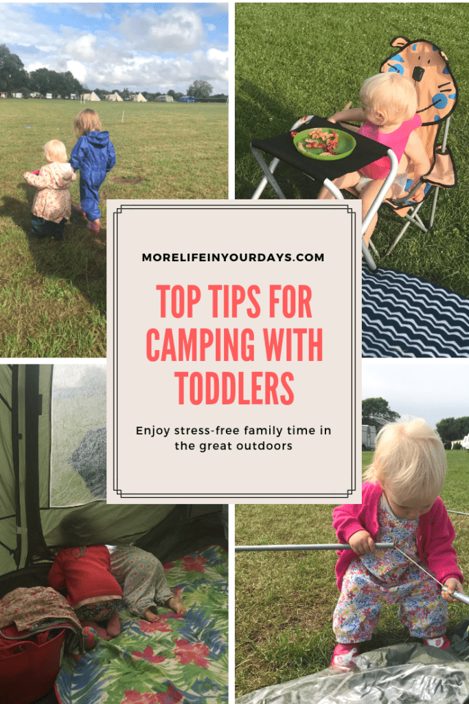 camping with toddlers checklist