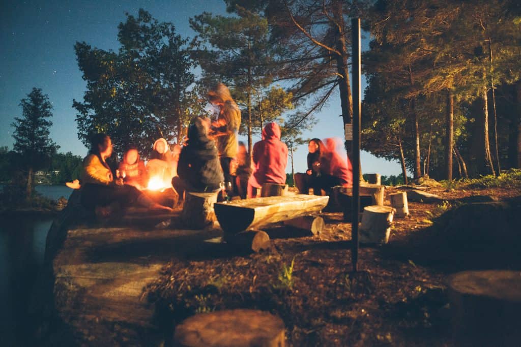 camping with a toddlr meal time