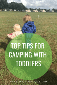 camping with toddlers checklist