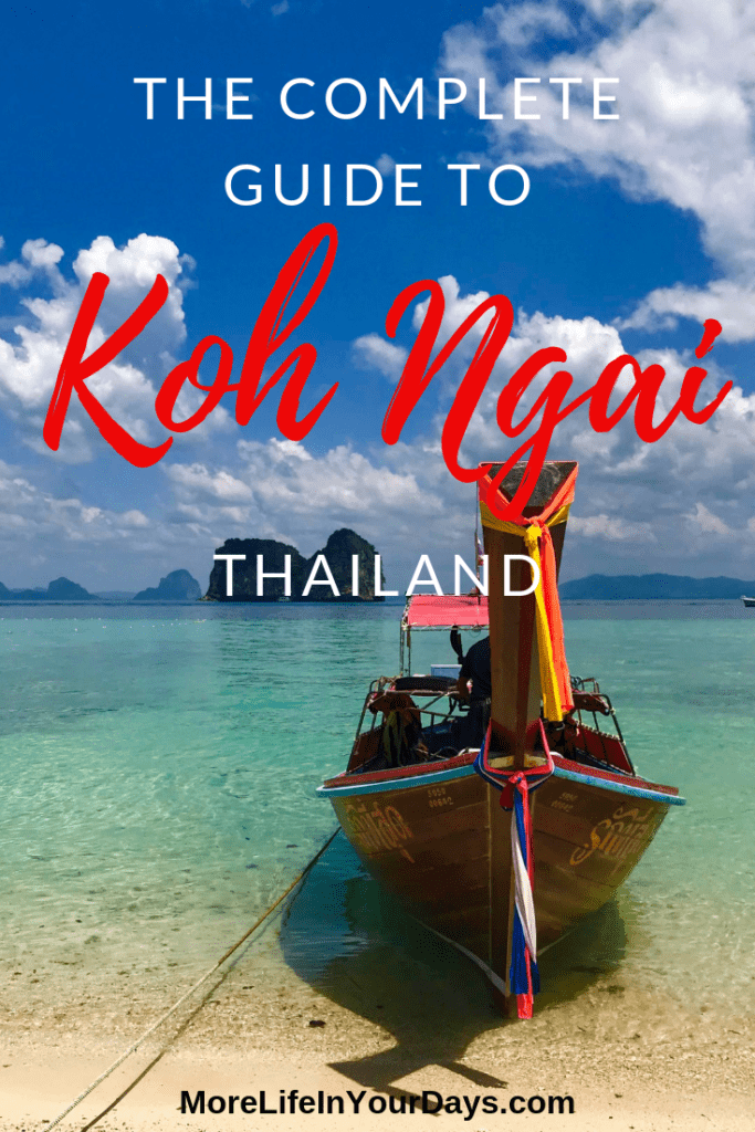 Guide to Koh Ngai Thailand