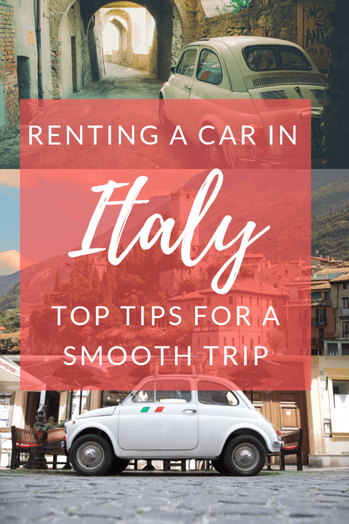 Tips for renting a car in Italy: fiat 500