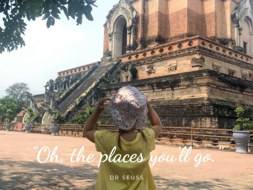 Best Family travel quotes: oh the places you'll go 