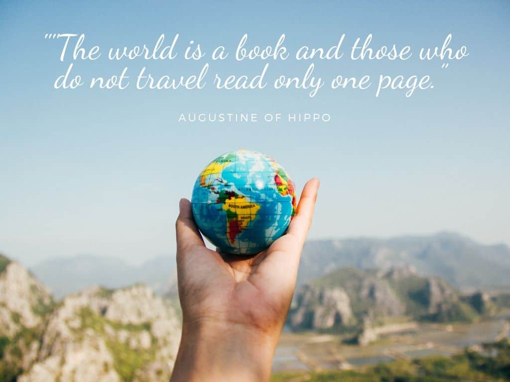 Best Family travel quotes: the world is a book