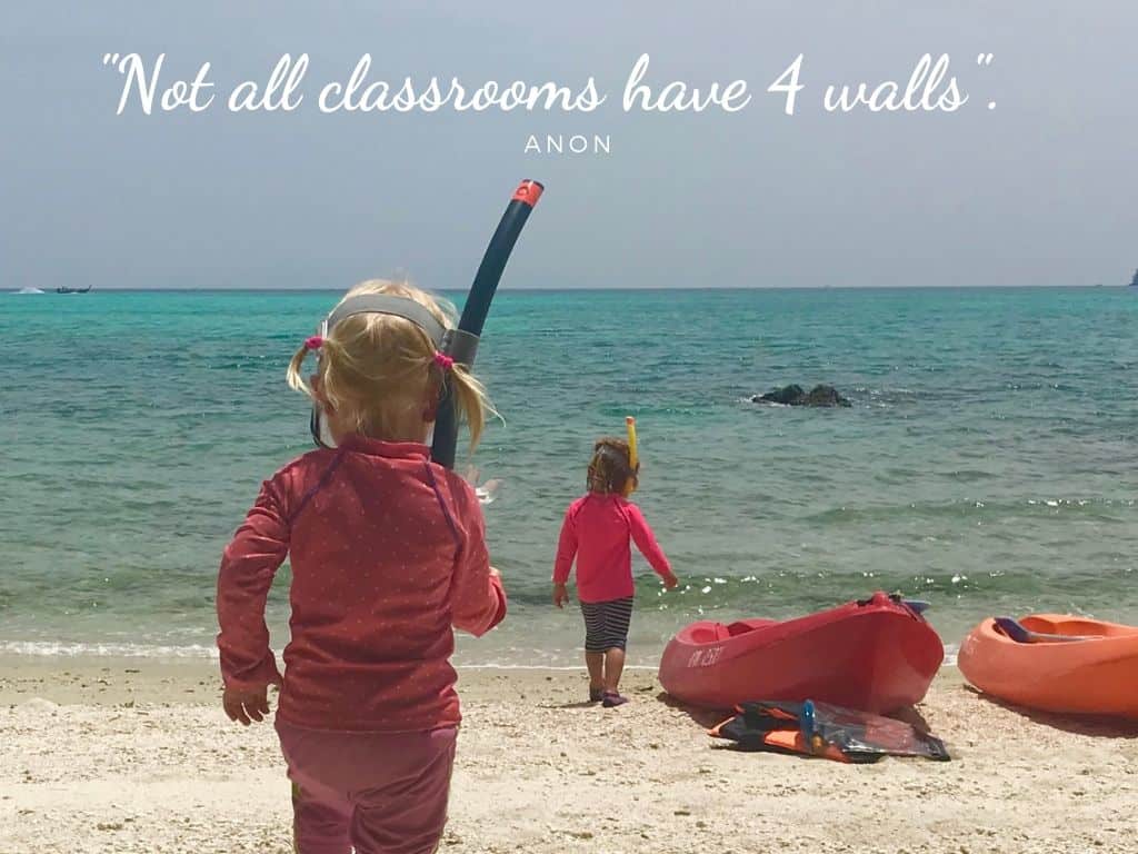 Best Family Travel quotes: "Not all classrooms have 4 walls"