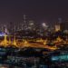 Bangkok Grand Palace aerial view at night, featured image for Bangkok 4 day itinerary