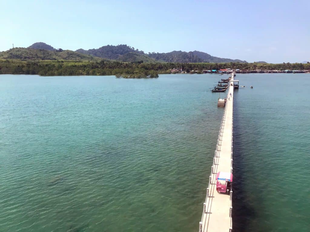 View from the top of the Dugong lookout on Koh Libong