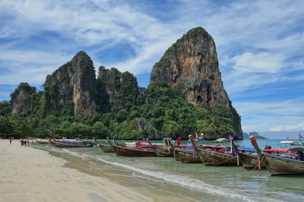 West Railay Beach one of the best beaches in Railay